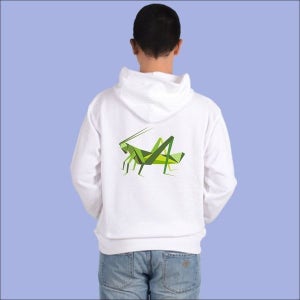 [하프클럽]모노무드 곤충 체험 개미 거미 사마귀 나비 무당벌레 C 후드티
