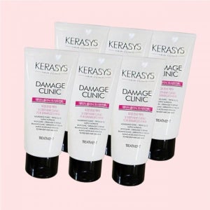 애경 케라시스 트리트먼트 데미지 클리닉 300ml 6개 헤어 4115053