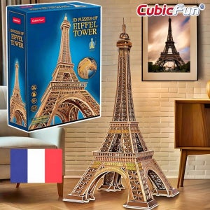 버니토 3D 입체 퍼즐 에펠탑 마스터컬렉션 우드락모형 어린이만들기키트 조립장난감