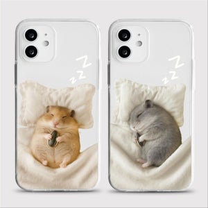 [젤리 쿨쿨햄찌] 핸드폰케이스, 미소랜드