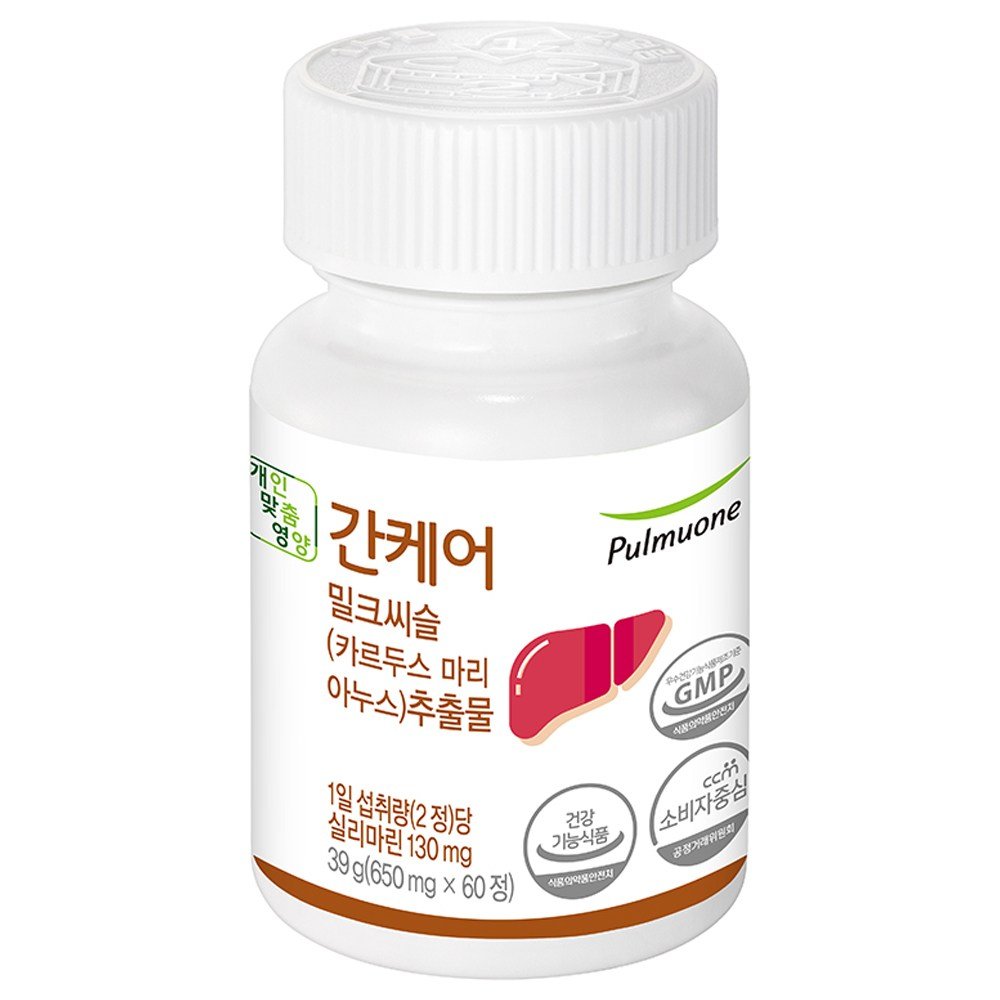 <b>풀무원</b>건강생활 간케어 밀크씨슬 추출물  5개