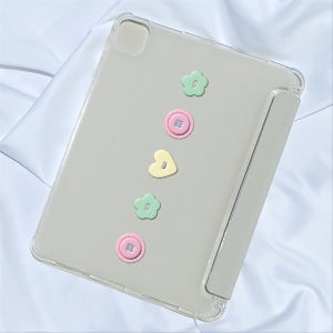 NEW 큐트단추 아이패드 갤럭시탭 펜슬 수납커버 케이, 달프샵