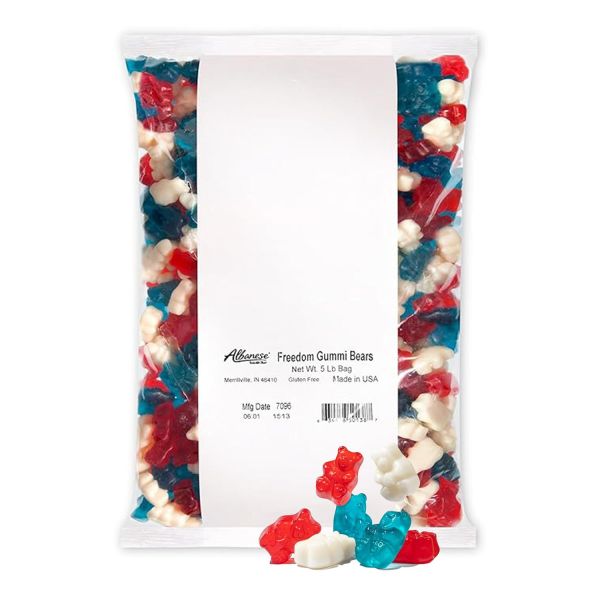 알바니즈 캔디 <b>핑크</b> 자몽 <b>구미 베어</b> 5파운드 가방  자유 젤리곰