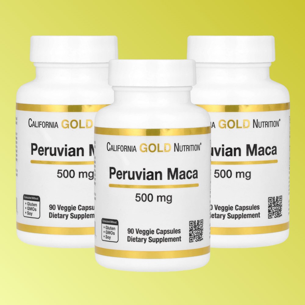 캘리포니아 골드 <b>페루산 마카 500mg</b> 베지 캡슐 90정  1개