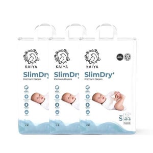 카이야 슬림드라이 플러스 기저귀 밴드 팬티 공용 3팩