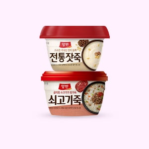 동원 양반 쇠고기죽 287g 12개 + 전통잣죽 285g 12개