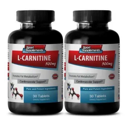 SPORT SUPPLEMENTS <b>근육</b> 대사 - L-<b>카르니틴</b> 500mg 지방 연소 보충제 2B