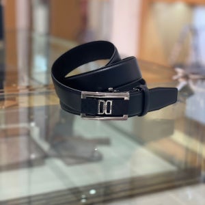 [롯데백화점] 닥스 ACC [선물포장/쇼핑백동봉]블랙 DD장식 가죽 자동벨트(40인치가능) DBBE3E764BK LE1220519259