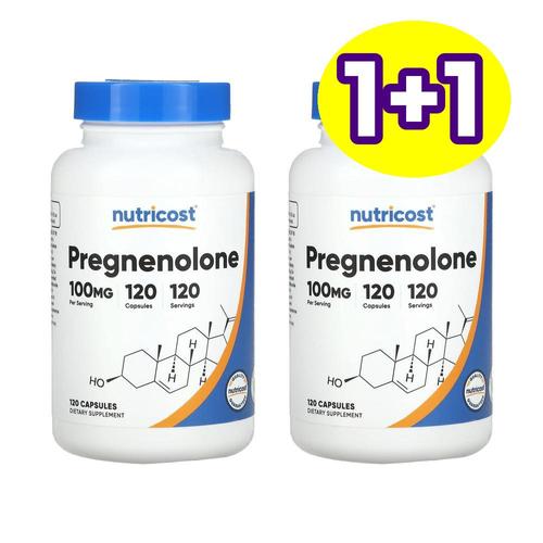 [2개] 뉴트리코스트 <b>프레그네놀론 100mg</b> 120정