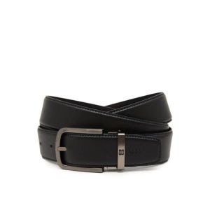 [롯데백화점] 닥스 ACC [선물포장]블랙 가죽 버클 DD로고 비조벨트 DBBE2F045BK LE1214552193