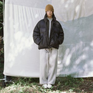 모노크롬 Huse Down Jumper (Black)