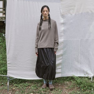 모노크롬 Roni Turtle Neck T-Shirt (Mocha)