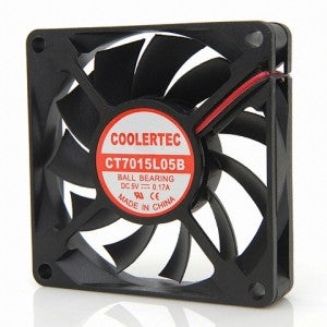 COOLERTEC CT-7015L05B-2P 볼 저소음(5V)