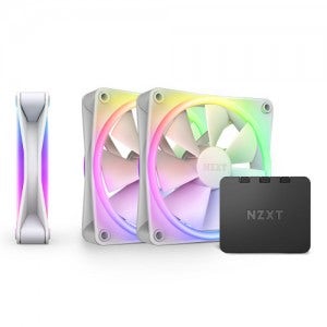 NZXT F120 RGB DUO (컨트롤러/3팩, 화이트)