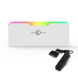 LEADCOOL RH-1 EVO ARGB 메모리 방열판 화이트 KIT (1PACK/Controller)