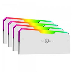 LEADCOOL RH-1 EVO ARGB 메모리 방열판 화이트 (4팩)