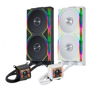 리안리 GALAHAD II LCD 280 UNI FAN TL Wireless (화이트)