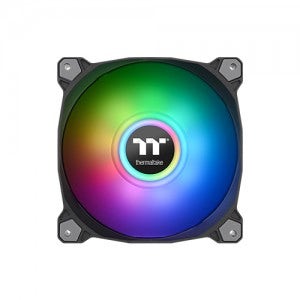 써멀테이크 Pure Duo 14 ARGB Sync 라디에이터 팬 Black (2PACK/Controller)