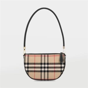 올림피아 빈티지 체크 숄더백 81114131