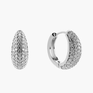 [모노그래프] 캐럴 귀걸이 MGER0312 Rhodium Plated (화이트골드) MGER0312