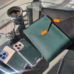 구떼 16,17인치 가죽 노트북파우치 무료각인, 리츠 로이로이