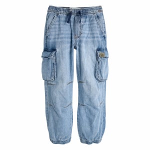 [리바이스 키즈] 데님파라슈트카고팬츠 (주니어) 라이트 블루 V251PT376P