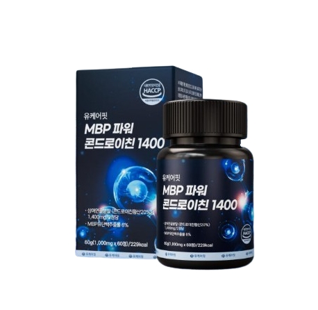 유케어핏 MBP 파워 콘드로이친 1400 1000mg x 60정, 1개