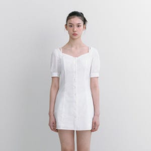 낫 유어 로즈 Bella Dress (White)