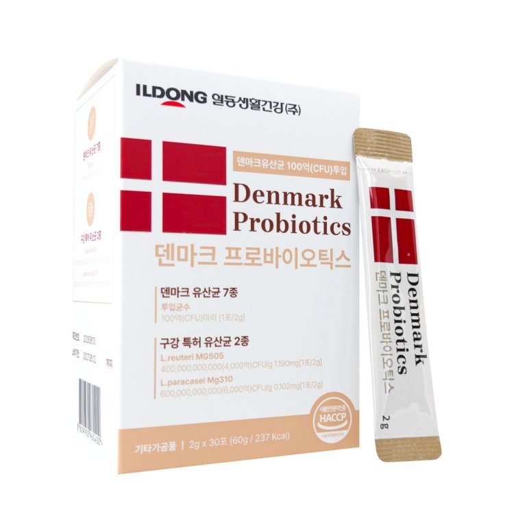 일동생활건강 덴마크 프로바이오틱스 2g x 30포, 1개