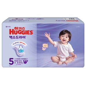 하기스 맥스드라이 밴드 5단계(특대형) (50매)