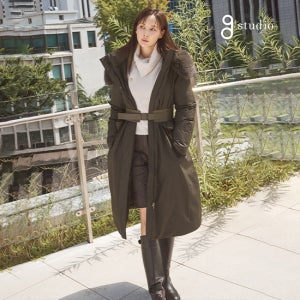 지스튜디오 25FW 사가폭스 헤비구스 다운코트