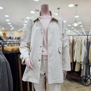 [BCBG]올앤선드리 매직 하프 트렌치 코트 A5S2N722_DG