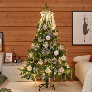 [하우쎈스] 크리스마스트리 풀세트 브랜드 그린 1.5M-1.8M + 귀여운 곰돌이 키링 증정