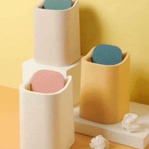 [리노아트로] [1+1 미니 휴지통 🧡] 탁상용 소형 쓰레기통 🧻 테이블 책상 작은 컴퓨터 노트북 원룸 자취 주방 부엌 비닐 이중커버