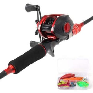 베이트 고피싱 투피스 2.1m 로드 릴+루어+낚싯대세트 릴낚시