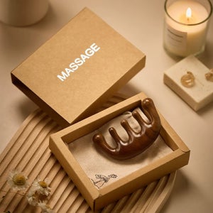 골드 샌달우드 헤드 마사지 빗 선물세트 뷰티살롱 건강관리 오픈기념 로고인쇄 판촉물 J05 판촉물 제작 전문~생활용품~화장품/이미용품