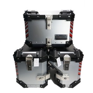 BMW 모토라드 R1200GS/GSA 로부 파이크 트래커 3박스+리어 캐리어+브래킷 세트