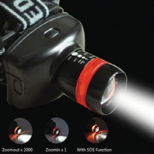 초강력 하이파워 줌 헤드랜턴 CREE 5W LED 판촉물 제작 전문~생활용품~렌턴/후레시