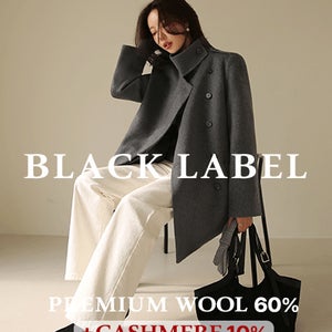[블랙라벨]퍼스하이넥울핸드코트(울60%+캐시미어10%)(한정수량)_B4CO[B]_G