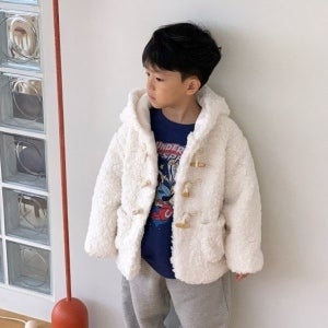 BR 몽글떡코트, 유아겨울옷 어린이집 등원룩