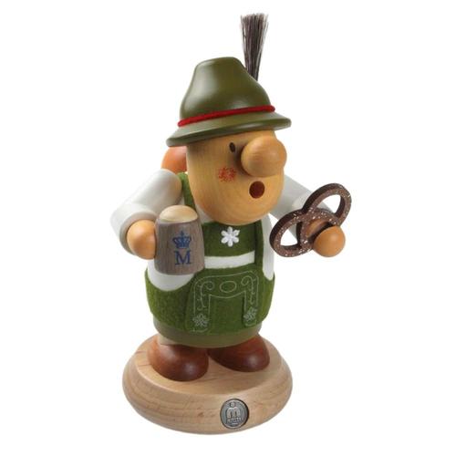 ISDD 쿠쿠, 독일산 <b>뮬러</b> 프레첼 맥주 바이에른 스모커 독일산, <b>키</b> 16cm/6인치, 제품 기록