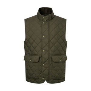 [HAZZYS] [헤지스]헤지스 카키 퀼팅 헌팅 베스트 HZJU4D411K2