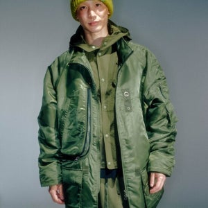 베이컨트 아카이브 Men Peter Military Parka Jumper Khaki
