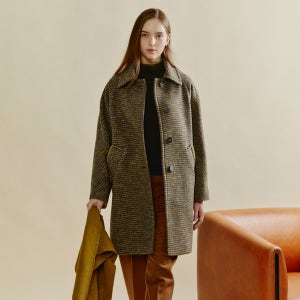 [아이잗바바] 울 블렌드 클래식 코트 (OLIVE KHAKI) BRBA0CT331