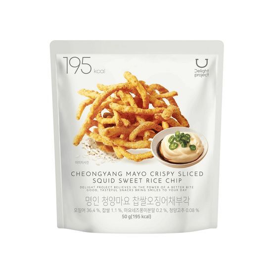 명인 청양마요 찹쌀오징어채부각 제품 이미지