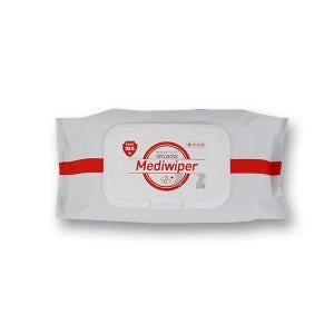 메디와이퍼 살균 소독 티슈 캡형80매 -H 방역용품 에탄올티슈 물티슈 에탄올물티슈 세정티슈 청결세정티슈