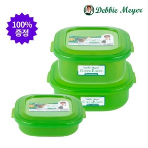 💚그린백 100원 이벤트💚데비마이어 그린박스 신선보관 쥬니어 패밀리박스 3종 세트