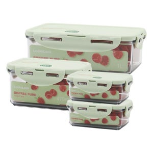 [롯데백화점] 락앤락 항균 비스프리 퓨어 스테커블 집들이세트 5P LE1214795610