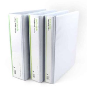 파일바인더 3공화일 백색 3공 D링 바인더