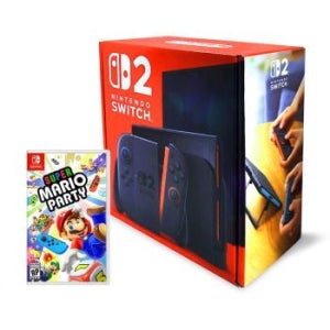 닌텐도 스위치 2 본체 + 슈퍼 마리오 파티 게임칩 국내정품 Ss (S42239871)